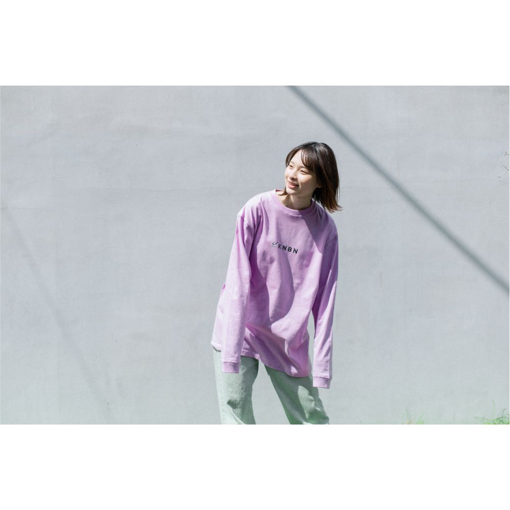 KNBN PROFILE TAG ロングスリーブTシャツ